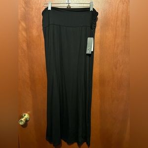 Black maxi skirt from BCX. Size L